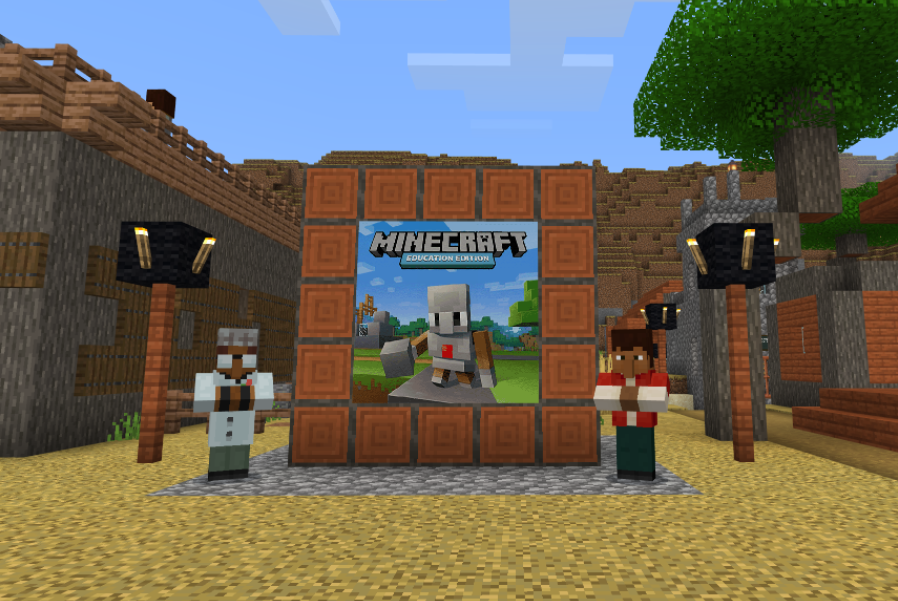 Minecraft Education kodegrensesnitt